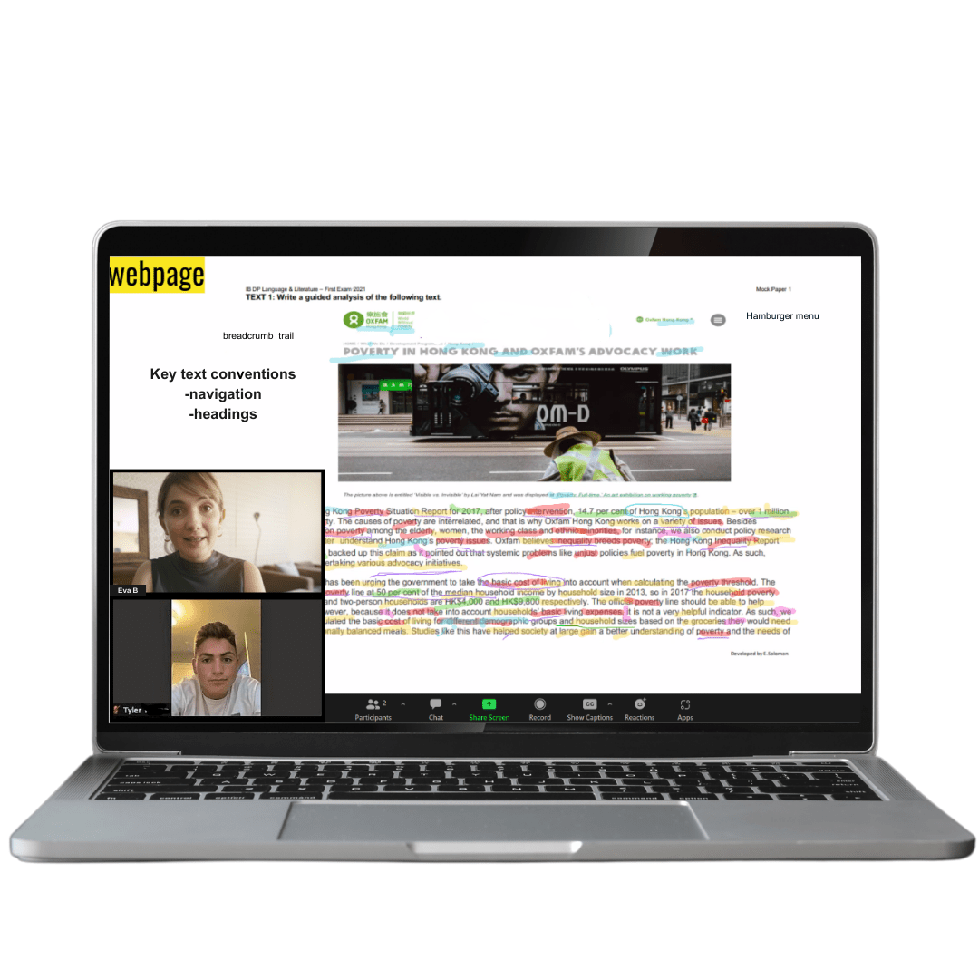 IB English B Paper 1 - Woog Education