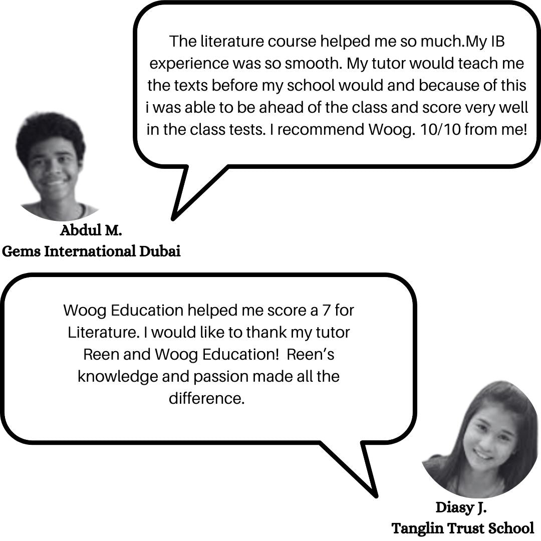 IB Literature (HL/SL) - Woog Education