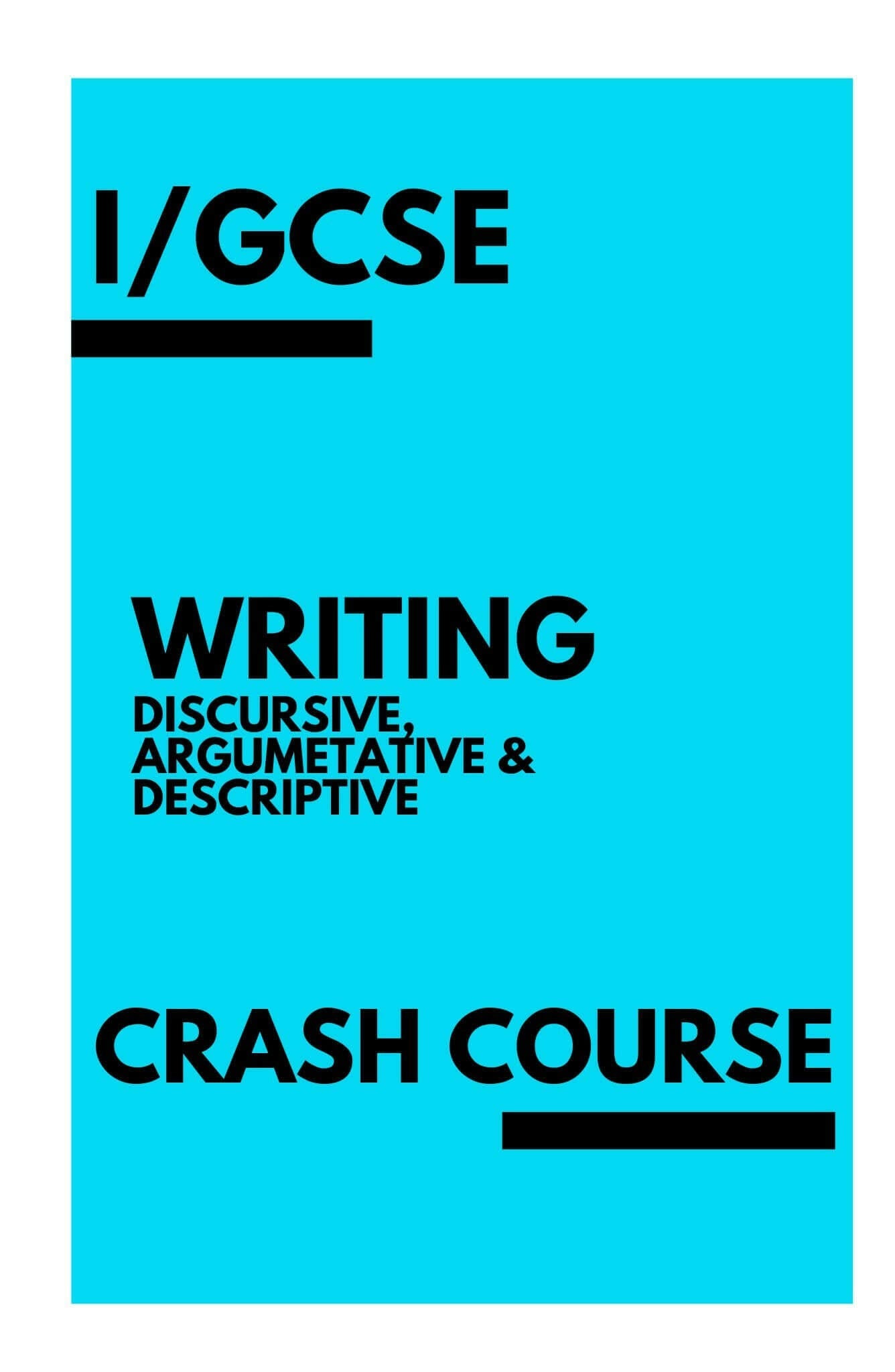 Writing for I/GCSE English - Woog Education